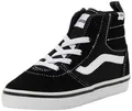Produktbild: Vans Ashwood Hi Decon Sneaker mit seitlichem Reißverschluss, Schwarz/Weiß, Größe 39, schwarz/weiß, 22.5 EU