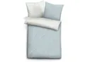 Produktbild: Bettwäsche BIBERNA Gr. 1, grau (bleu, grau), B/L: 135cm x 200cm, Biber,Feinbiber,Feinbiber, B/L: 80cm x 80cm, 2 Stk., Biber;Feinbiber;Feinbiber, 100% Baumwolle, Bettwäsche, Bettwäsche
