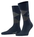 Produktbild: Burlington Herren Edinburgh Argyle Wolle Socken - Blau