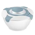 Produktbild: SALATBUTLER PRAKTIKA 6,5 L BLAU & BEHÄLTER FÜR DRESSING VON WESTMARK NEU