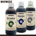 Produktbild: BioBizz 500 ml FISH-MIX + 500 ml BIO-GROW + 500 ml CALMAG Dünger