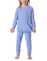 Produktbild: Schiesser Mädchen Schlafanzug Warme Qualitäten Frottee - Fleece Interlock Größe 92 Bis 140 Pyjamaset, Flieder_181829, 104 EU