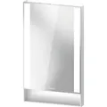 Produktbild: Duravit Qatego Spiegel, Lichtfelder seitlich, dimmbar, 450x750x65mm, QA7080018180000, Farbe: Weiß Matt