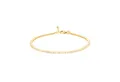 Produktbild: Suzan Gold Tennisarmband 375er Gold Tennisarmband – Zirkonia, filigraner Schmuck & Geschenkidee, Gelbgold 375, Zirkonia-Steine, Länge: 17+2cm