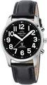 Produktbild: MASTER TIME Funkuhr Sprechende Funkuhr MTGA-10868-22L, Armbanduhr, Quarzuhr, Herrenuhr, Datum, Lederarmband