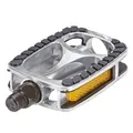Produktbild: Alu City Trekking Pedale Fahrrad Pedal Set mit Reflektoren rutschfest Paar