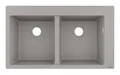 Produktbild: Hansgrohe S51 Einbauspüle S510-F770 370/370 - Betongrau - 43316380
