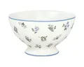Produktbild: Greengate Schale Christina Suppenbowl white 0,5l, Steinzeug, (Bowls)