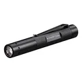Produktbild: Ledlenser P2R Core Mini LED Stiftleuchte, 120 Lumen, aufladbar mit Lithium Akku, fokussierbar, drei Helligkeitsstufen, Leuchtweite 65m, USB Ladekabel u. Clip, Penlight