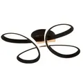 Produktbild: Trio Deckenleuchte Fly Metall Schwarz