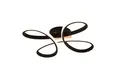 Produktbild: Trio Fly LED Deckenleuchte  22W dimmbar Schwarz Matt warmweiss
