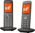 Produktbild: GIGASET CL660HXD - DECT Telefon, 2 Mobilteile mit Ladeschale, schwarz