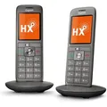 Produktbild: Gigaset CL660HX Duo Mobilteile schnurlos, schwarz
