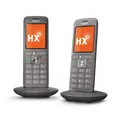 Produktbild: Gigaset CL660HX Duo Analoges/DECT-Telefon Anthrazit Anrufer-Identifikation