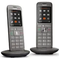 Produktbild: Gigaset CL660 HX Duo Schnurlos Telefon Solo-Handteil anthrazit DECT Farbdisplay