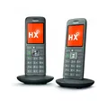 Produktbild: Gigaset CL660HX Duo 2 Mobilteile mit Ladeschale - anthrazit
