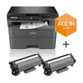 Produktbild: Brother DCP-L2627DWXL Multifunktionsdrucker Laser A4 1200 x 1200 DPI 32 Seiten pro Minute WLAN (DCPL2627DWXLRE1)