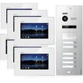 Produktbild: Video Türsprechanlage für 6 Familienhaus, 6x Monitore, Balter EVO
