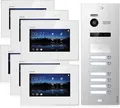 Produktbild: Video Türsprechanlage für 6 Familienhaus, 6x Monitore, Balter EVO