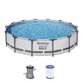 Produktbild: Bestway Steel Pro Max™ Frame Pool-Set, rund, mit Filterpumpe 427 x 84 cm