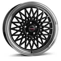 Produktbild: 1x BORBET DESIGN B black rim polished 8.5Jx19 5x108 ET40
