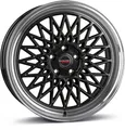 Produktbild: 4x Alufelgen Borbet B black rim polished 8,5x19 ET40 LK5 108 19 Zoll Felgen Alu