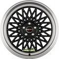 Produktbild: Borbet B black rim polished 8.5x19 ET40 - LK5/108 ML63.4 Felge Alu