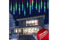 Produktbild: monzana Lichterkette, Meteorschauer 480 LED Außen Wasserdicht 10 Röhre je 50 cm