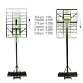 Produktbild: EXIT Comet versetzbarer Basketballkorb grün/schwarz 46651000
