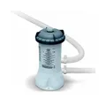Produktbild: INTEX 28604 Pool Filterpumpe 2271 l/h Pumpe Schwimmbad Filteranlage+1 Kartusche