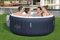 Produktbild: Bestway® LAY-Z-SPA® Energiespar-Whirlpool Miami AirJet™ für 4 Personen Ø 180 x 66 cm, Dunkelblau