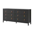 Produktbild: Kommode  Madron , schwarz , Maße (cm): B: 159 H: 80 T: 38.0