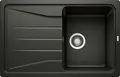 Produktbild: Blanco Einbauspüle SONA 45 S Einbauspüle SILGRANIT schwarz ab 45 cm, rechteckig, 50/78 cm