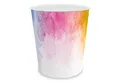 Produktbild: itenga Papierkorb itenga Papierkorb - Motiv Regenbogen Wasserfarben - ca. 11 Liter