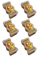 Produktbild: Haribo Goldbären Bärendose 450g im 6er Pack - Lecker-fruchtige Geschmacksrichtungen - Geschenk, Unterwegs, Geburtstag - 6 x 450g