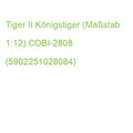 Produktbild: Tiger II Königstiger (Maßstab 1:12) COBI-2808 (5902251028084)