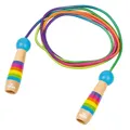 Produktbild: moses. Regenbogen Springseil, verstellbares Springseil für Kinder, buntes H ...