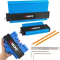 Produktbild: 2x TECPO KONTURENLEHRE 150 + 250 mm MESSGERÄT KONTURMESSGERÄT ECKEN LAMINAT