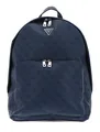 Produktbild: GUESS Vezzola Eco Backpack Freizeitrucksack Rucksack Blue dunkelblau schwarz Neu