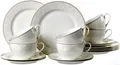 Produktbild: Ritzenhoff & Breker Kaffeeservice Geschirr-Set, Service ISABELLA (18-tlg), 6 Personen, Porzellan, extravagantes Design, 18 Teile, für 6 Personen