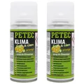 Produktbild: Petec Klimaanlagenreiniger fresh&clean orange 2x 75ml Geruchsvernichter