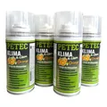 Produktbild: 4x Petec Orange Klimaanlagenreiniger Fresh&Clean Automatik Spray 4x 75ml 71460