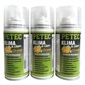 Produktbild: 3x Petec Orange Klimaanlagenreiniger Fresh&Clean Automatik Spray 3x 75ml 71470