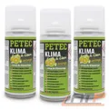 Produktbild: PETEC 3x 75 ml KLIMA FRESH & CLEAN ORANGE REINIGER DESINFEKTION KLIMAANLAGEN