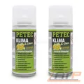 Produktbild: PETEC 2x 150 ml KLIMA FRESH & CLEAN ORANGE REINIGER DESINFEKTION KLIMAANLAGEN
