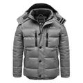 Produktbild: Amaci&Sons Winterjacke WACO Winterjacke Herren Gefütterte Winter Jacke für Männer mit Kapuze grau XL