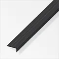 Produktbild: alfer Abschlussprofil 1 m, 25 x 10 mm PVC (Kunststoff) glatt schwarz