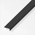 Produktbild: alfer Abschlussprofil 1 m, 25 x 10 mm PVC (Kunststoff) glatt schwarz