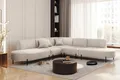 Produktbild: Ecksofa Designersofa VALENCIA in Stoff Scala Sand Universal