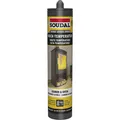 Produktbild: Soudal Dichtmasse hitzebeständig 1500 grad, Kamin & Ofenrohr Dichtmasse, schwarz